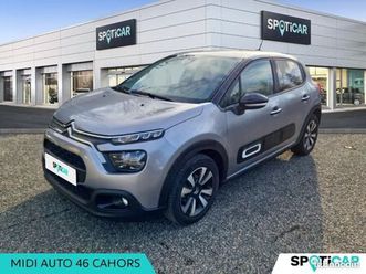 citroen c3 1.2 puretech 110ch s&s max+camera de recul gps