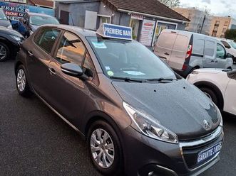 peugeot 208 1,5 hdi-100 active business gps 2019 208kms 1èemain 6190e ttc