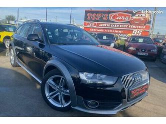 audi a4 allroad 2.0 tdi 143ch ambiente quattro * clim bluetooth régulateur jantes alu * crit'air 2 * factures d'entretien à jour