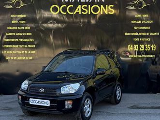 vente a distance livraison france toyota rav4 3p 2.0 vvt 150ch vx boite meca clim faible km 1ere main