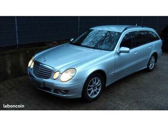 mercedes-benz e 220 cdi break elegance (w211) – 170 ch – suivi complet – très bon état
