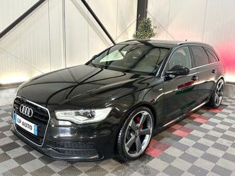 audi a6 s-line quattro ◊ 3.0 tdi v6 245 chevaux ◊ jantes rotor 20 pouces - reprise possible de votre véhicule