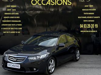 vente a distance livraison france honda accord viii (2) 2.2 i-dtec 150ch luxury boite auto cuir clim ja faible km tres bon etat
