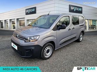 citroen berlingo van xl bluehdi 130 cabine approfondie control bvm6