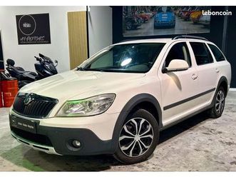 skoda octavia ii combi 4x4 2.0 tdi 140 fap scout garantie 6 mois