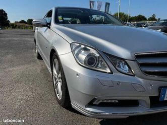 mercedes classe e e350 cdi executive coupe