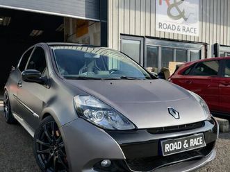 renault clio 3 rs 2.0i 203 cv - ange & démon - numérotée - recaro cuir / châssis cup / clim auto ...