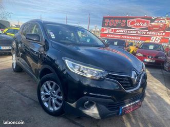 renault kadjar 1.2 tce 130ch energy zen * moteur à chaîne * bluetooth xenon radar clim jantes alu * crit'air 1 * 2017 * factures d'entretien à jour * 1 ère main
