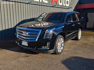 en stock cadillac escalade 6.2 v8 426ch 73641 kms flexfuel e85 / cg francaise