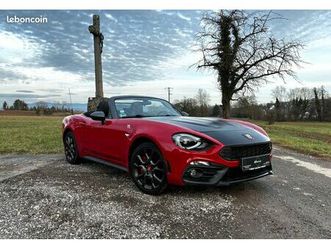 abarth 124 spider 1.4 turbo 170 cv bvm6 1er main factures