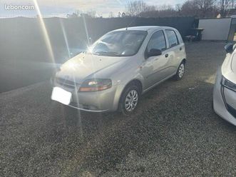 daewoo kalos 1.2l i 72cv ct ok 117000km certifier 5 places