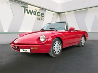 alfa romeo spider série 4 - 2.0l 126 - 1992 - hard-top & suivi complet - garantie 12 mois