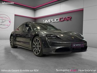 porsche taycan 4s 571 ch avec batterie performance plus sport turismo 5 places pdls+ pirm porsche approuved
