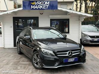 mercedes classe c 300 h 7g-tronic plus fascination/ suivi complet mercedes / affichage tête haute / diesel hybride