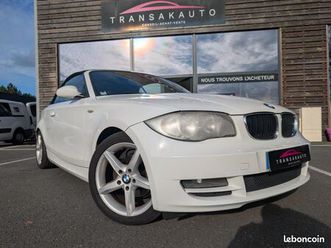 bmw série 1 e88 cabriolet 118d 143 ch confort