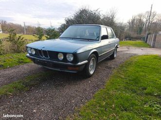 bmw e28 525e 1984 boîte manuelle 2eme mains