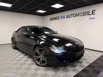 bmw serie 6 650i 4.8 v8 367 ch cabriolet smg