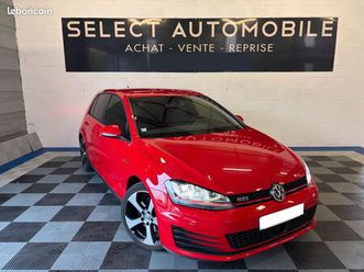 volkswagen golf vii gti 2.0 220ch gps / bluetooth / 5 portes / radars