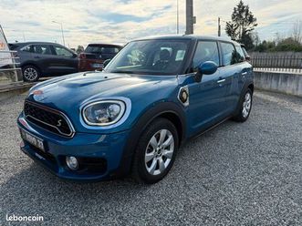 superbe mini countryman s e all4 de 220cv tout cuir caméra gps etc
