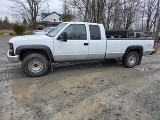 1998 gmc sierra k2500 - western truck