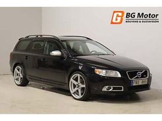 volvo v70 d5 205hk aut awd r-design dragkrok/dieselvärmare/p-sensorer
