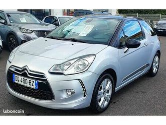 citroen ds3 1.2ess bvm5 110ch so chic