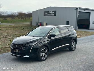 peugeot 5008 allure pack / 1.5 bluehdi 130 / 7 places / jantes 18’’ / i-cockpit / belle configuration / garantie 3 mois