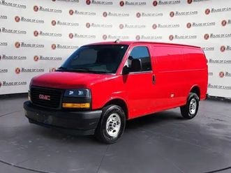 2018 gmc savana cargo van rwd 2500 135