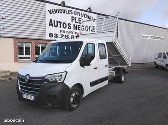 renault master pro double cabine dci 130 benne attelage 22950 hors taxe