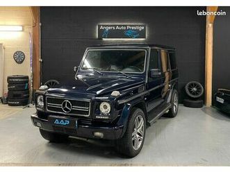 mercedes-benz classe g500 amg v8 5.0 - kit g63 amg 2014 - toit ouvrant - sièges chauffants av/ar - apple carplay - bluetooth - eclairage d'ambiance - volant 201