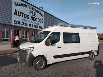 renault master l3h2 dci 135 7 places attelage 22900 hors taxe
