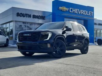 2026 gmc acadia elevation