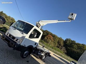 nissan nt400 cabstar 30834 ht 3500 nacelle multitel telescopique 4000km chassis cabine