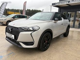 ds ds 3 crossback puretech 130ch performance line automatique