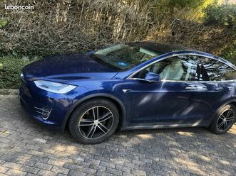 tesla x 100d bleu métallisé
