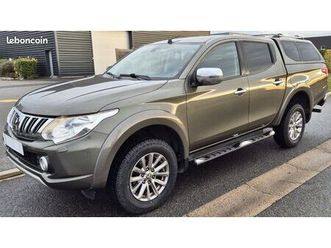 mitsubishi l200 bva 2.4 di-d 181 double cabine 5 places caméra hardtop attelage