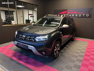 dacia duster blue dci 115 4x2 prestige + / modele 2022 / entretien renault / ct ok / vehicule tres propre