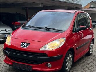 peugeot 1007 premium*klima*tüv 05/2027*8 fach bereift