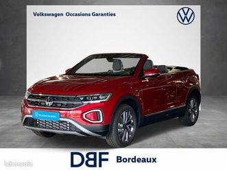 volkswagen t-roc cab fl 1.5 tsi 150 ch dsg7 style