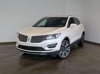 used 2017 lincoln mkc black label