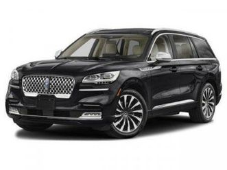 used 2021 lincoln aviator black label grand touring awd