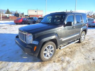 2010 jeep liberty limited edition 4x4 w/nav/htd lthr/pano roof/b