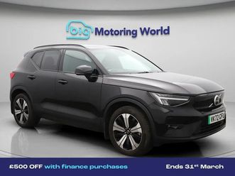 volvo xc40 recharge 69kwh plus suv 5dr electric auto (231 ps) all wheel drive,adaptive cruis suv 2022, 41234 miles, £19300 - 33086672 - exchangeandmart.co.uk