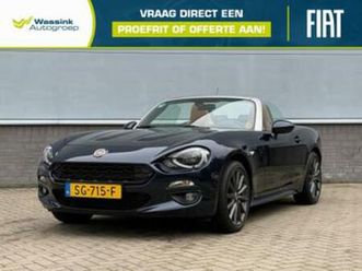 fiat 124 spider 1.4 turbo 140pk automaat lusso | volledig do — fiat — marktplaats