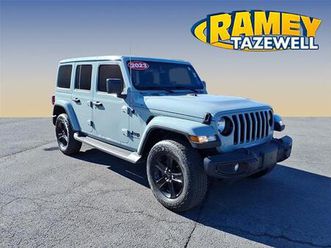 used 2023 jeep wrangler sahara altitude