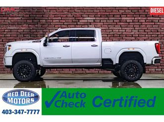 2023 gmc sierra 3500hd 4x4 crew cab denali diesel leather roof n
