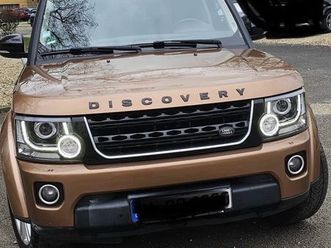land rover discovery iv bj 2016 luxury 4*4 vollleder, 7 sitz.
