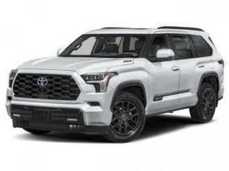 new 2026 toyota sequoia platinum