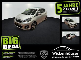 peugeot 108 top! collection shz+faltdach+carplay+