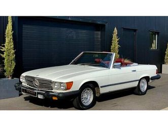 1985 mercedes 380 se blanc automatique, 4 vitesses condui...